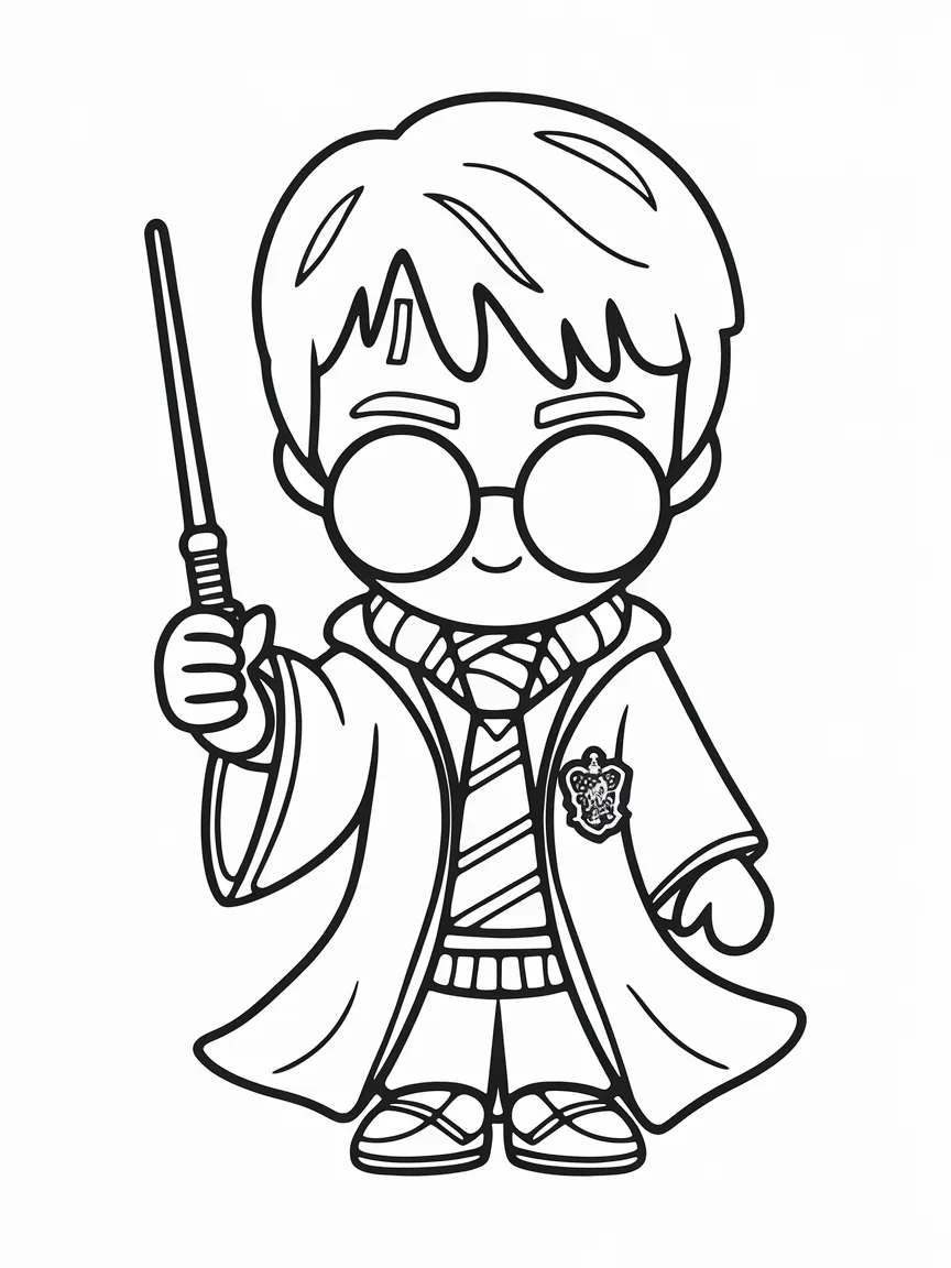 Harry potter coloring pages - 1504 | ColoringPagesDesign