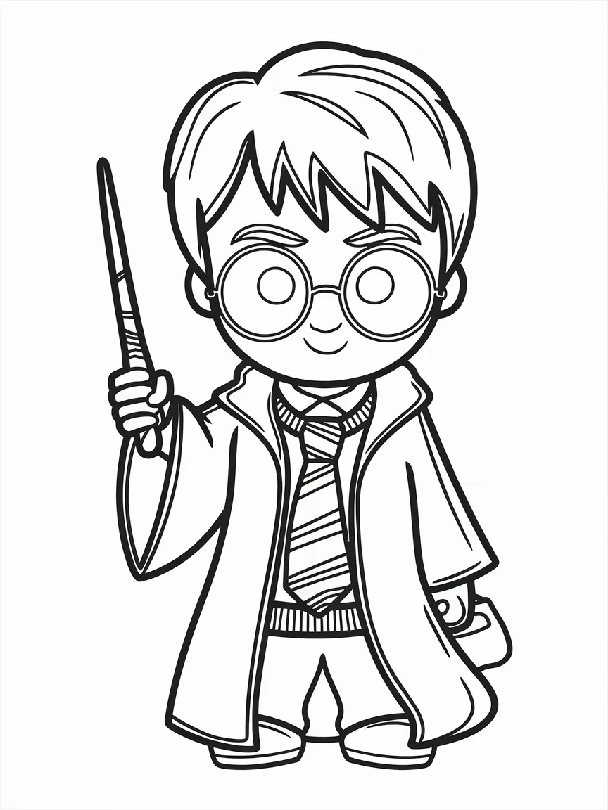 Harry potter coloring pages - 1505 | ColoringPagesDesign