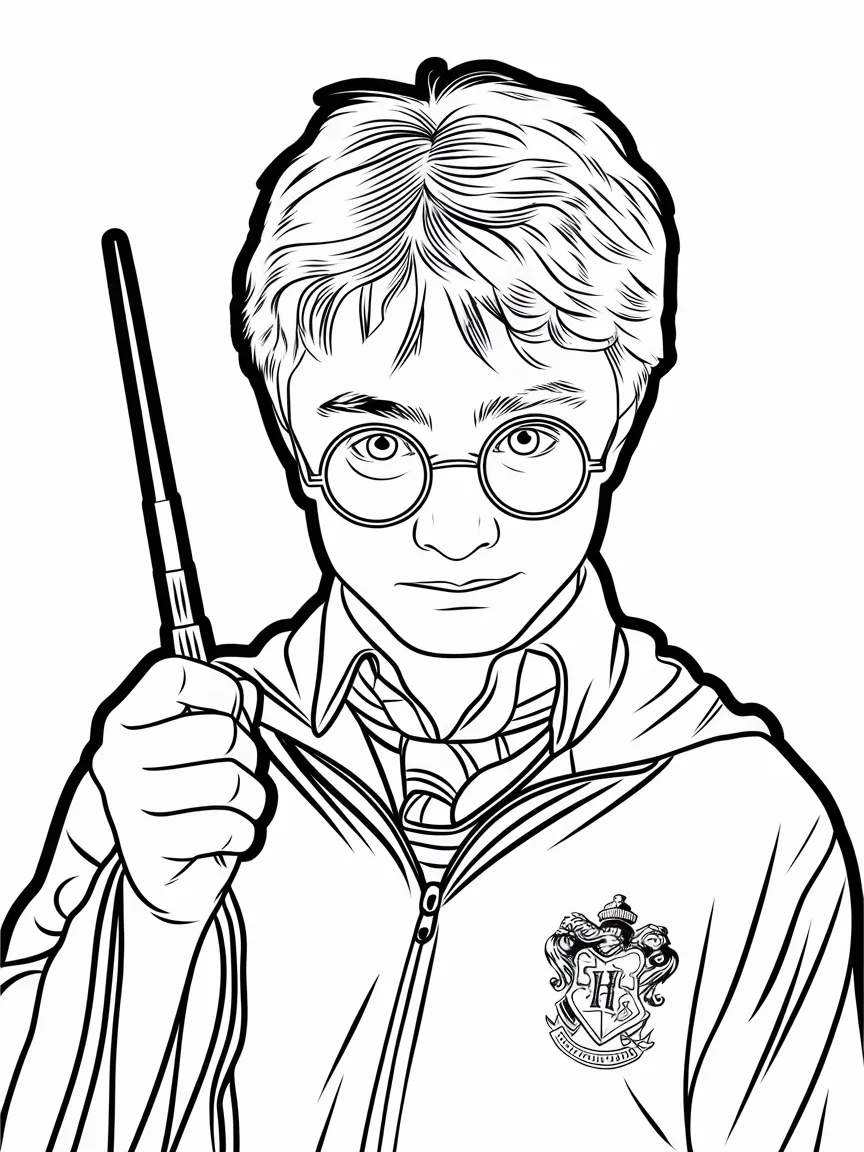 Harry potter coloring pages - 1508 | ColoringPagesDesign