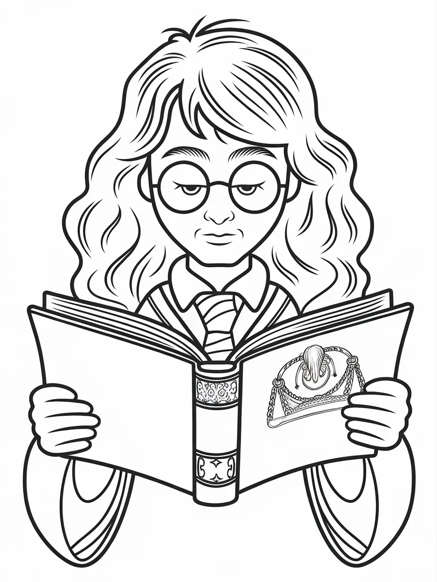 Harry potter coloring pages - 1511 | ColoringPagesDesign