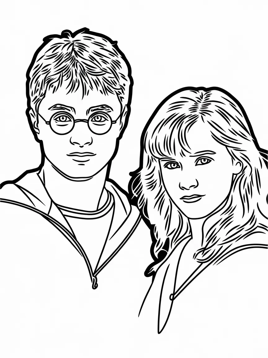 Harry potter coloring pages - 1613 | ColoringPagesDesign