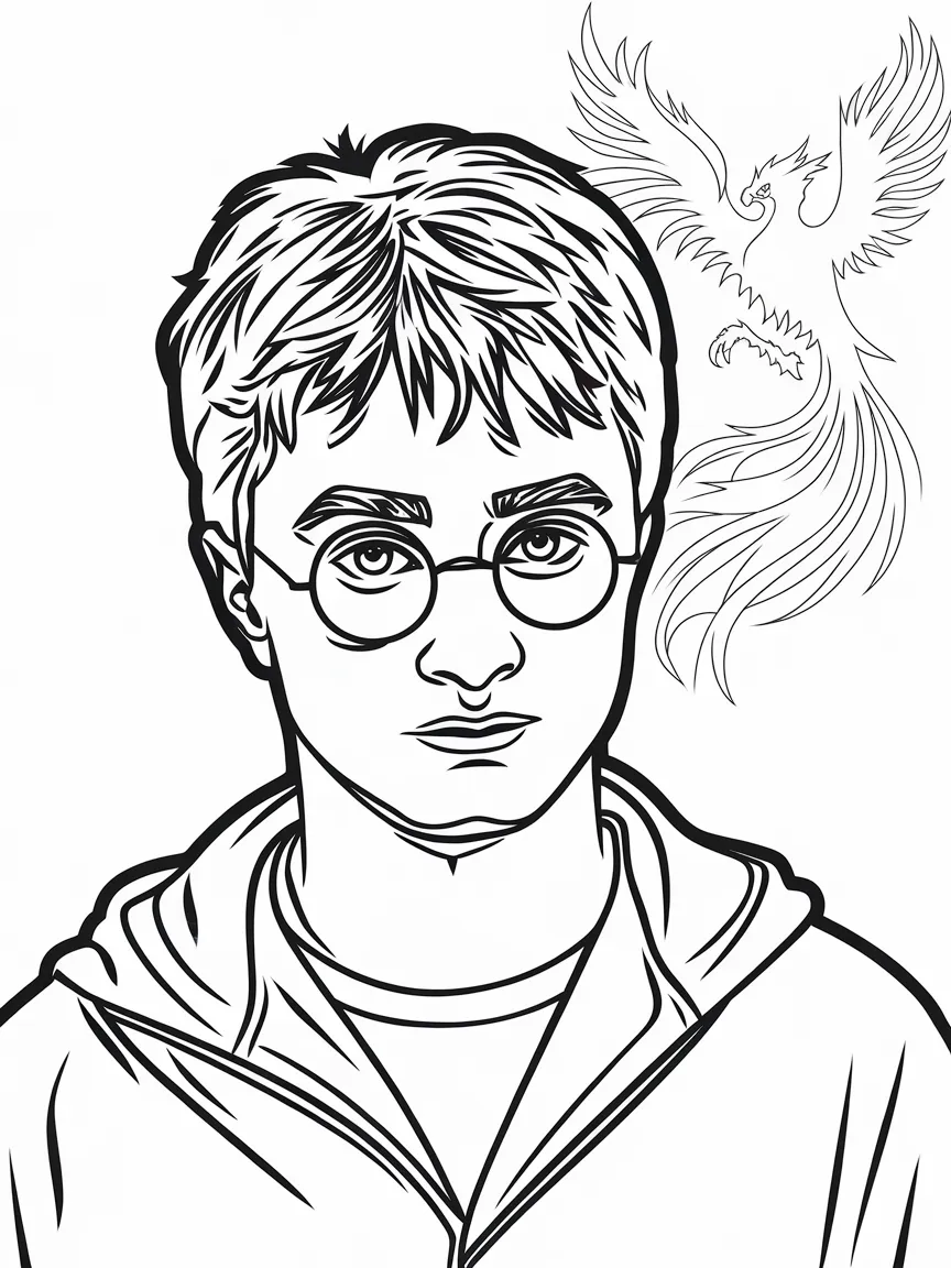 Harry potter coloring pages - 1621 | ColoringPagesDesign