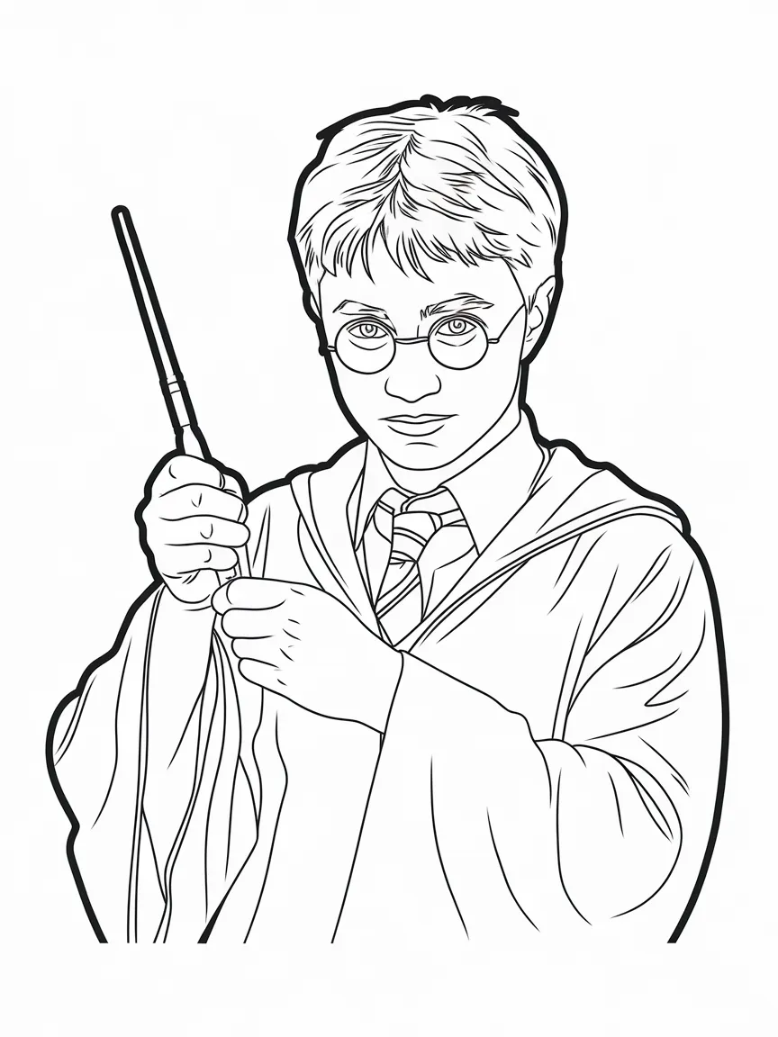 Harry potter coloring pages - 2278 | ColoringPagesDesign