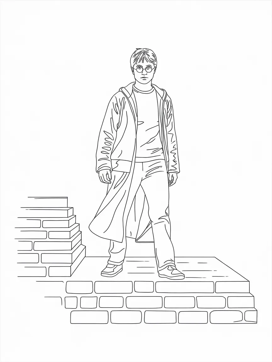 Harry potter coloring pages - 2281 | ColoringPagesDesign