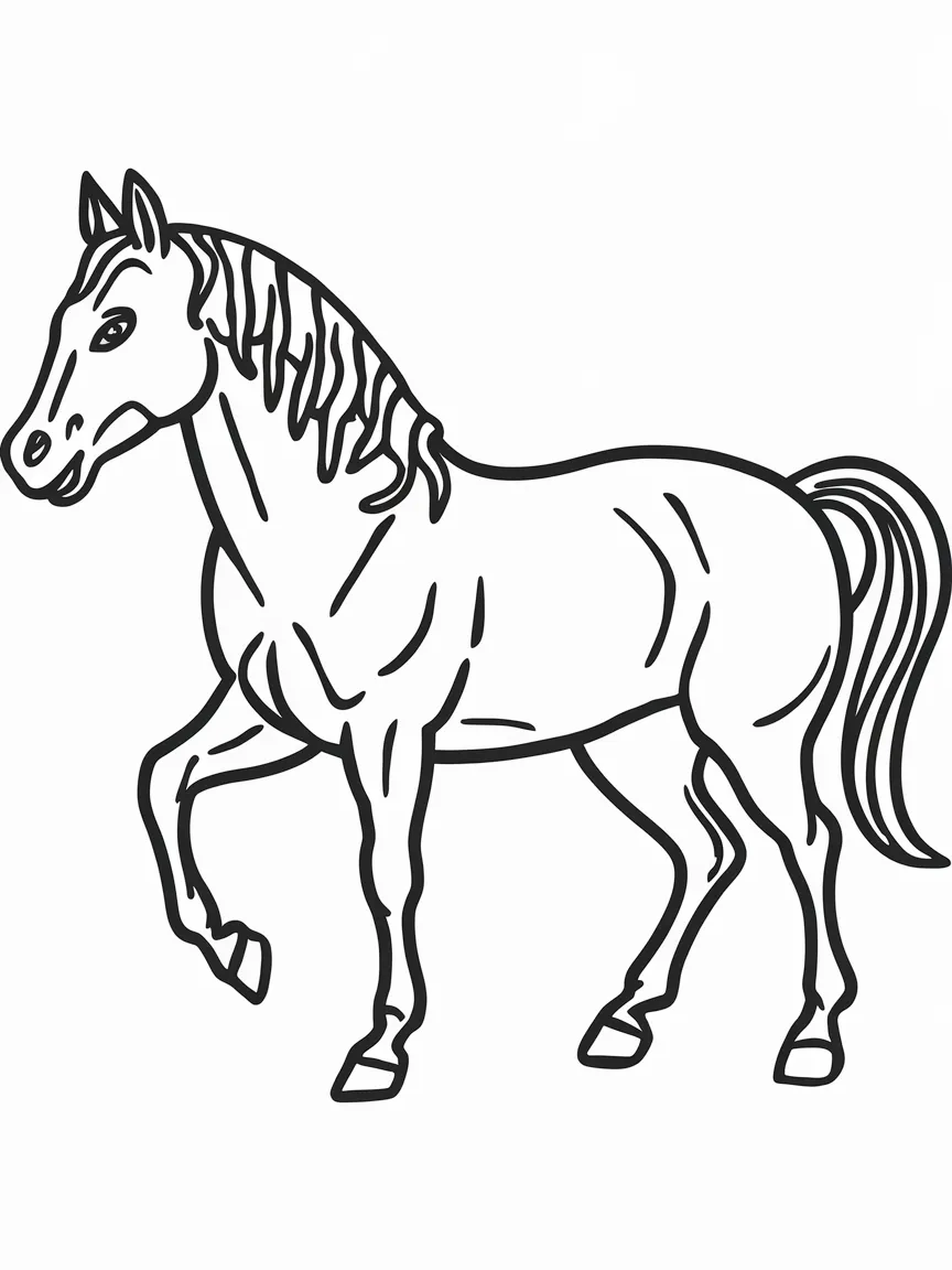 Pt categorias - Cavalo | ColoringPagesDesign