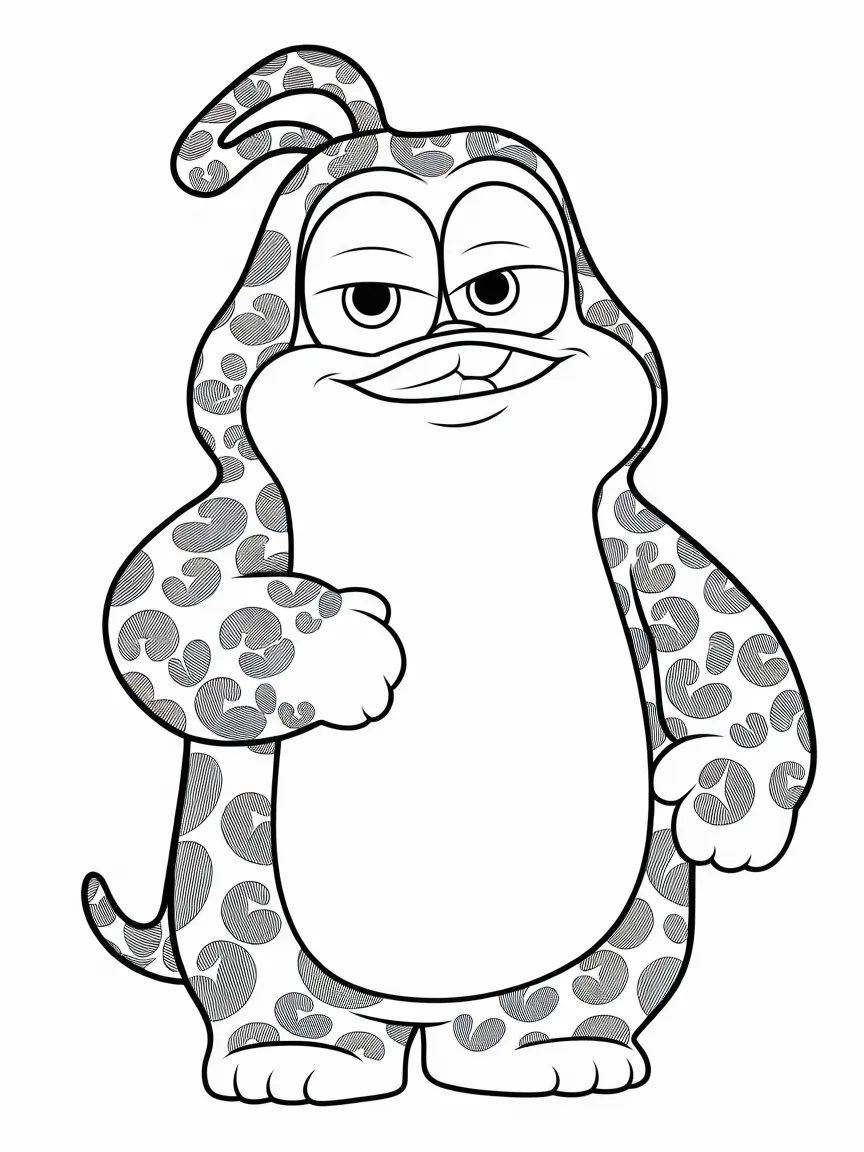 Huggy wuggy coloring pages - 1032 | ColoringPagesDesign