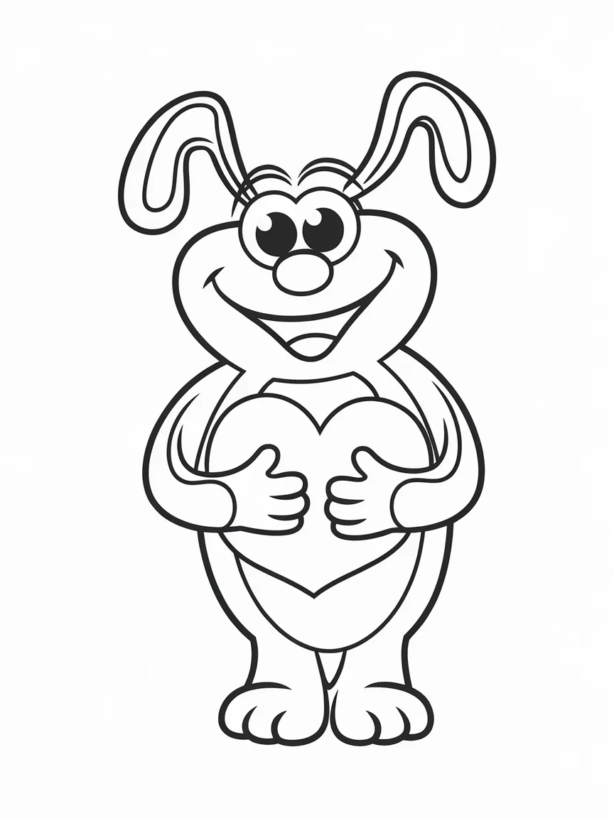 Huggy wuggy coloring pages - 1872 | ColoringPagesDesign