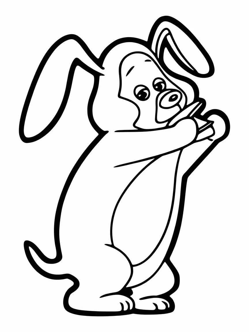 Huggy wuggy coloring pages - 1874 | ColoringPagesDesign