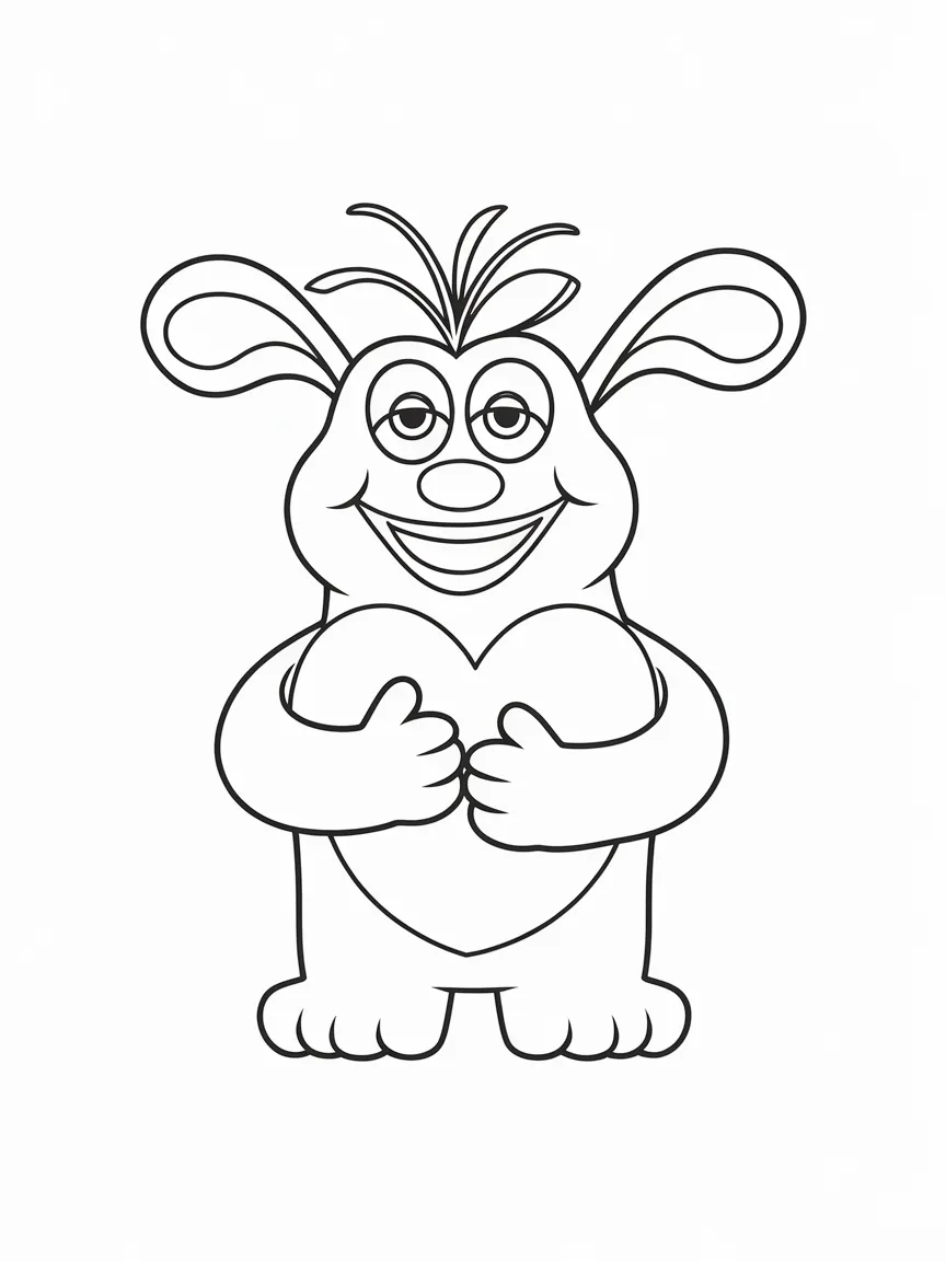 Huggy wuggy coloring pages - 1879 | ColoringPagesDesign