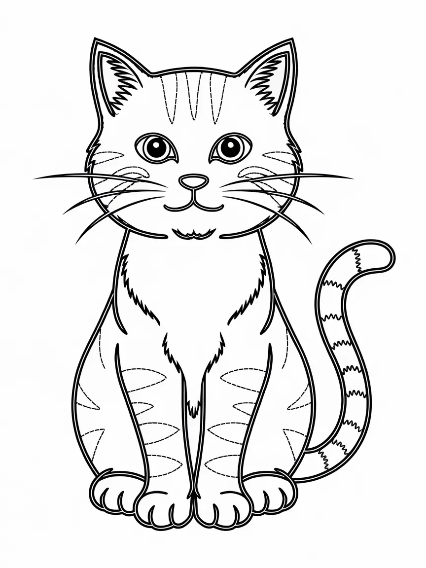 Pt categorias - Gatinho | ColoringPagesDesign