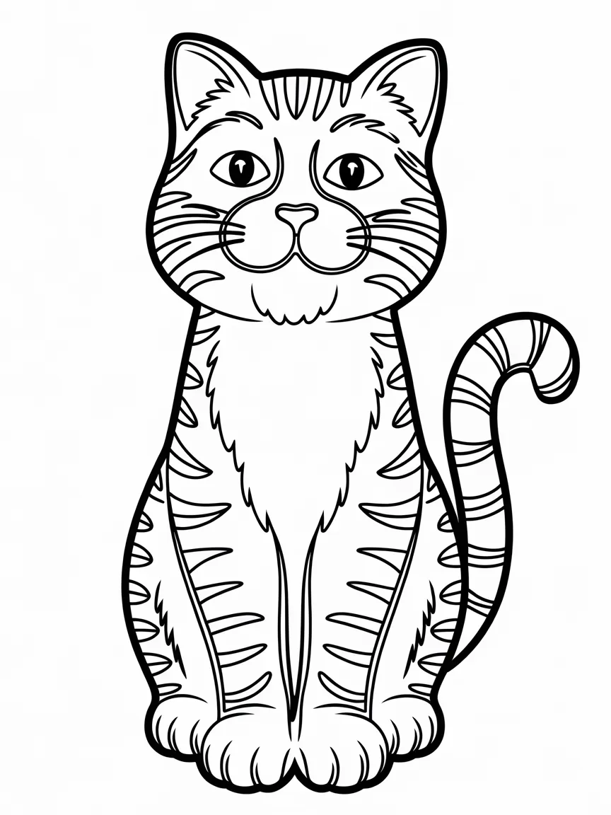 Kitty coloring pages - 941 | ColoringPagesDesign