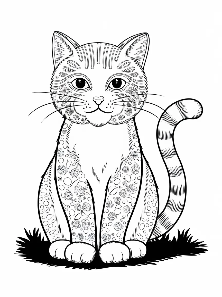 Kitty coloring pages - 945 | ColoringPagesDesign