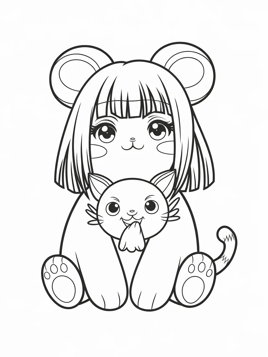 Kuromi coloring pages - 1434 | ColoringPagesDesign