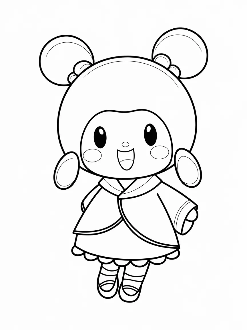 Kuromi coloring pages - 1440 | ColoringPagesDesign