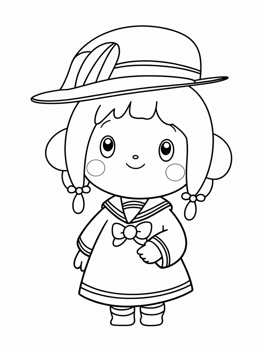 Kuromi coloring pages - 1441 | ColoringPagesDesign