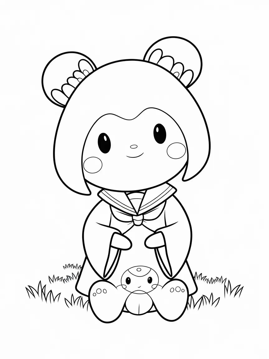 Kuromi coloring pages - 1443 | ColoringPagesDesign