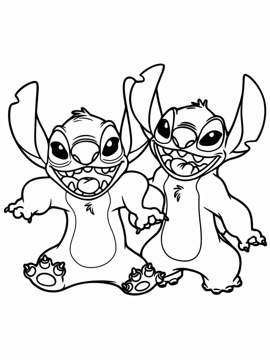 Lilo and stitch coloring pages - 895 | ColoringPagesDesign