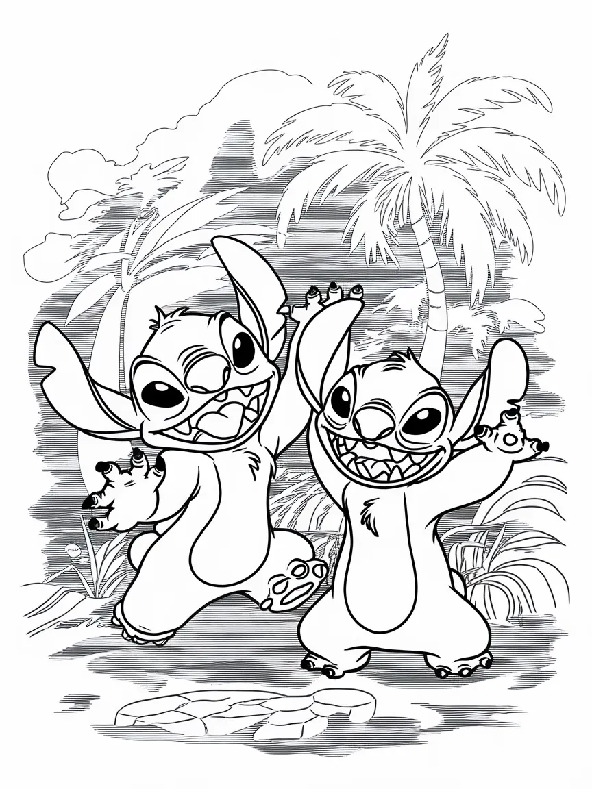 Lilo and stitch coloring pages - 902 | ColoringPagesDesign