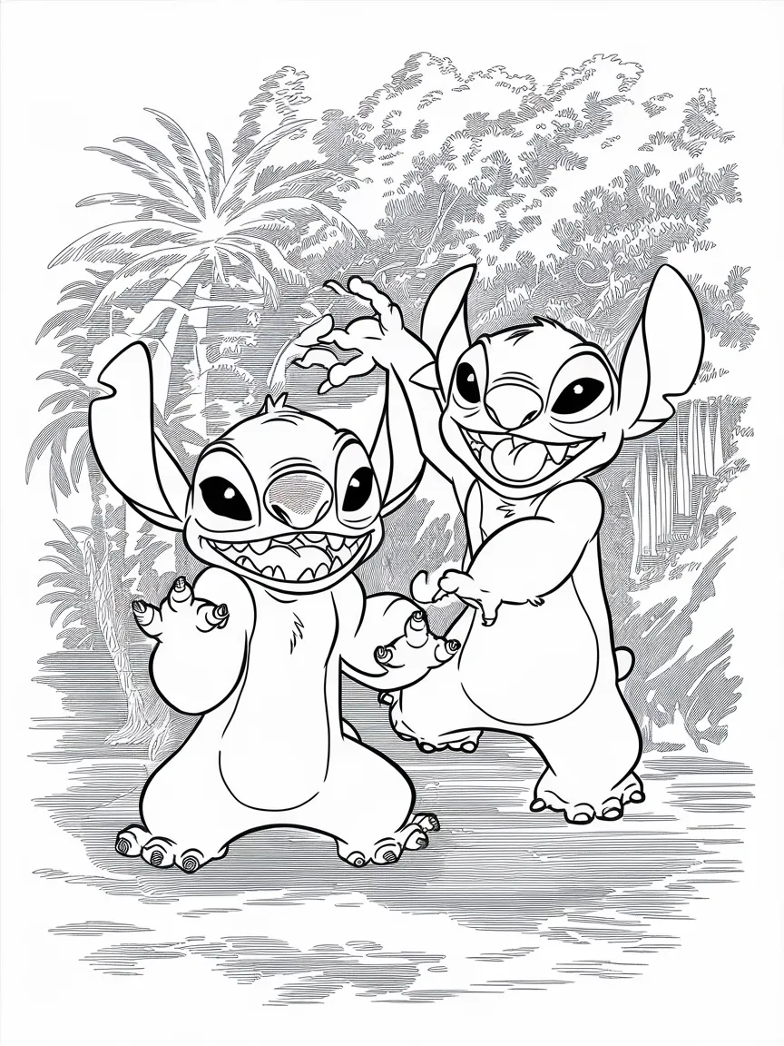 Lilo and stitch coloring pages - 903 | ColoringPagesDesign