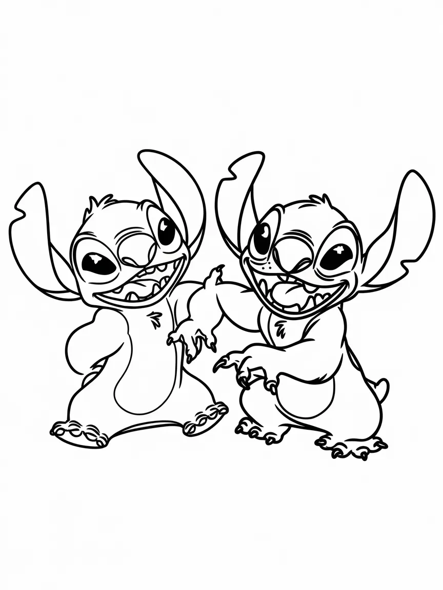 Lilo and stitch coloring pages - 1783 | ColoringPagesDesign