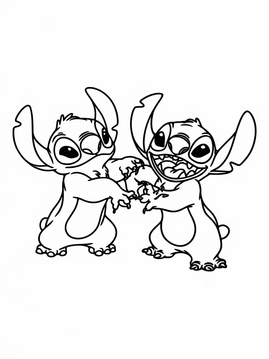 Lilo and stitch coloring pages - 1784 | ColoringPagesDesign