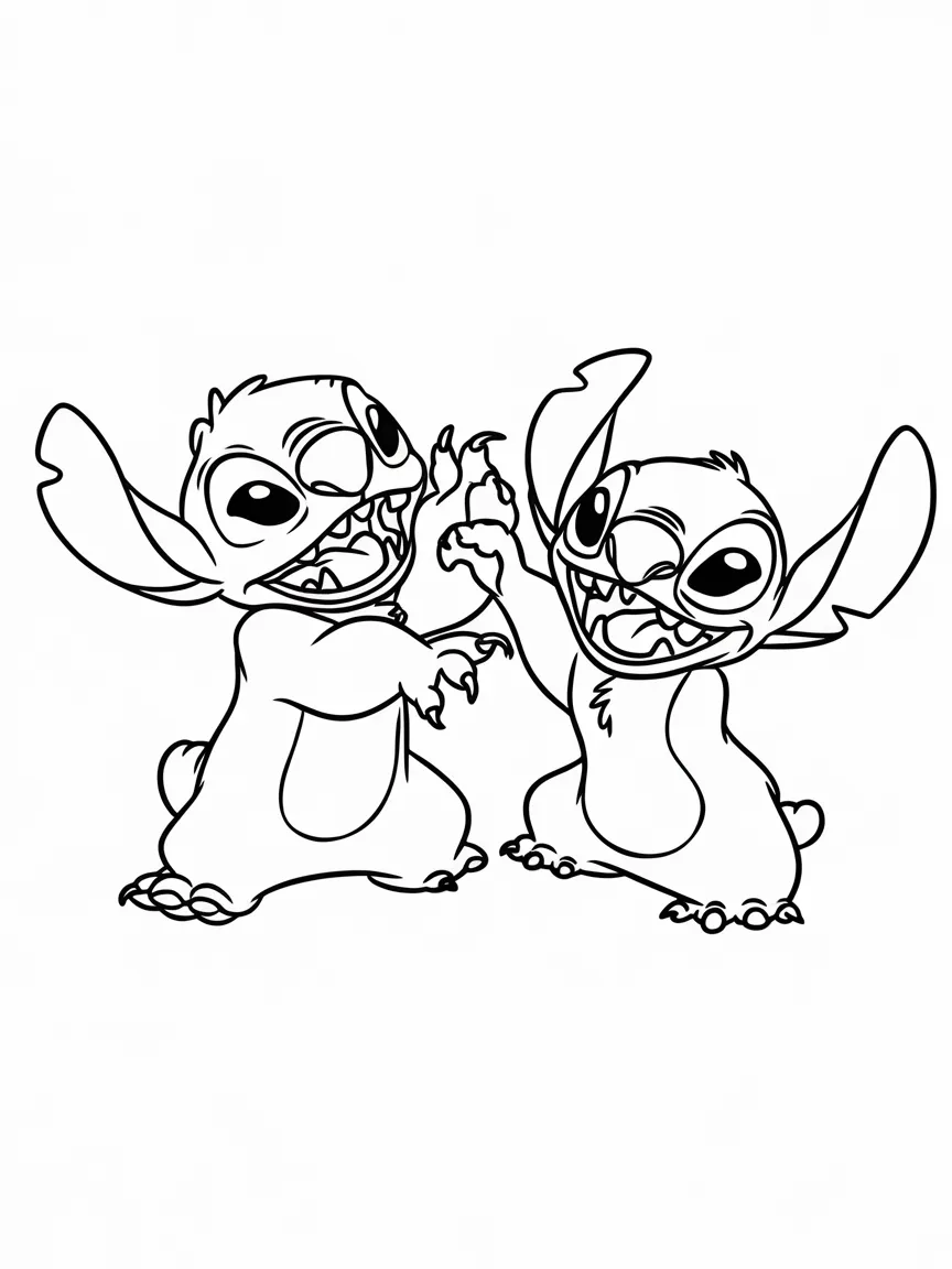 Lilo and stitch coloring pages - 1785 | ColoringPagesDesign