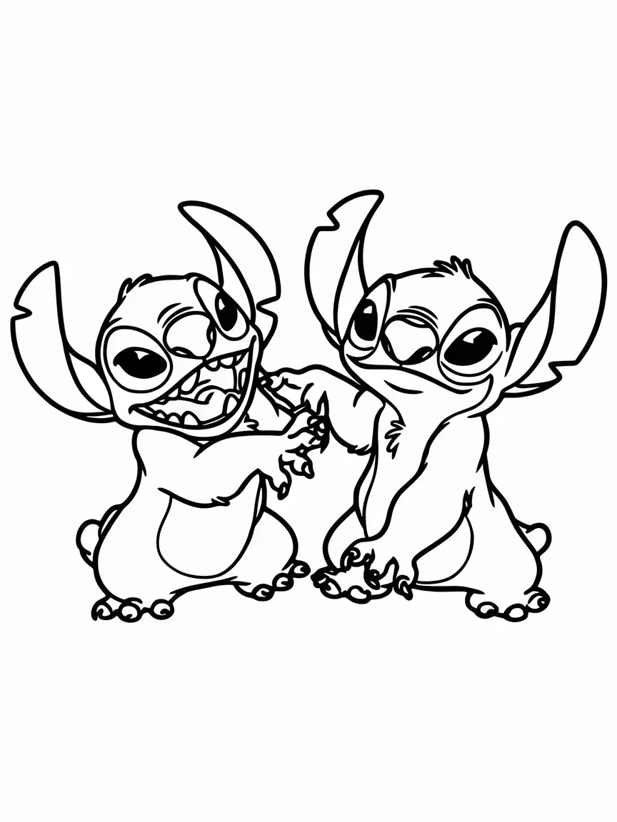 Lilo and stitch coloring pages - 2379 | ColoringPagesDesign