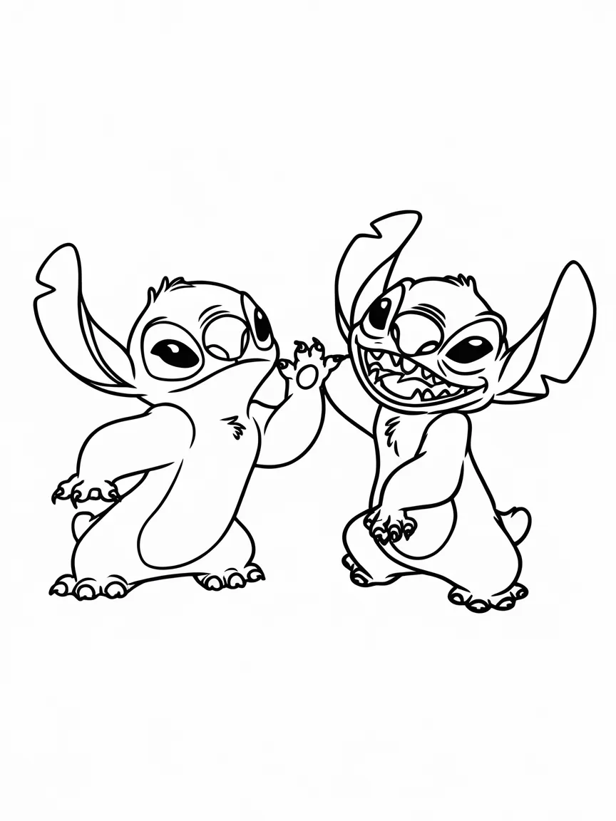 Lilo and stitch coloring pages - 2382 | ColoringPagesDesign