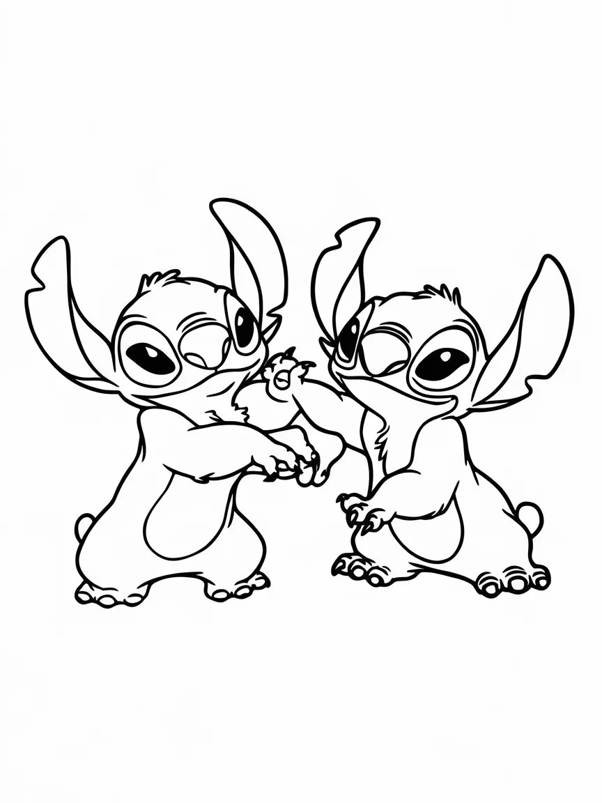 Lilo and stitch coloring pages - 2383 | ColoringPagesDesign