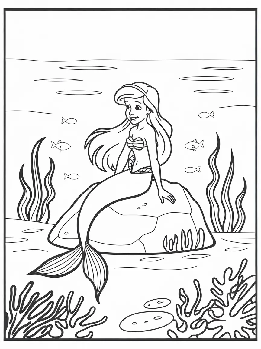 Princess coloring pages - 2421 | ColoringPagesDesign