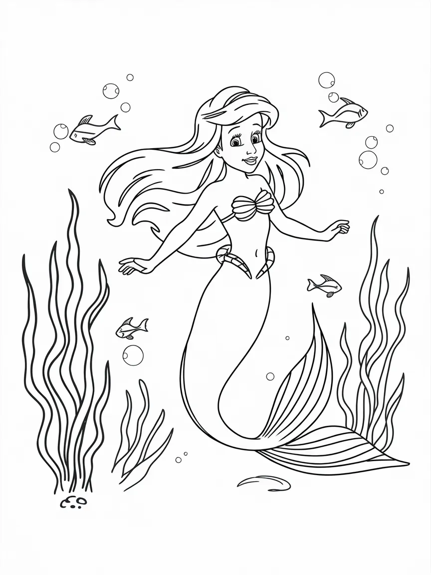 Princess coloring pages - 2423 | ColoringPagesDesign