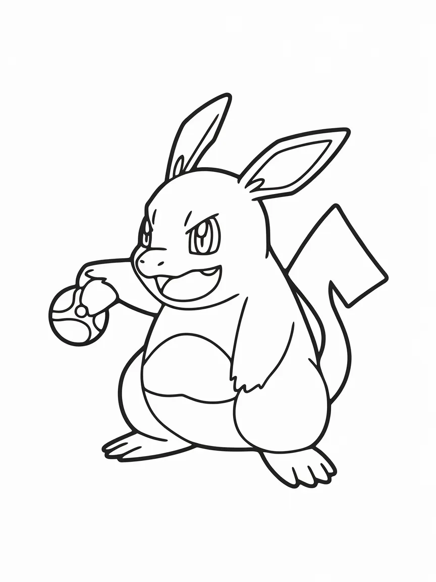 Lucario coloring pages - 2006 | ColoringPagesDesign