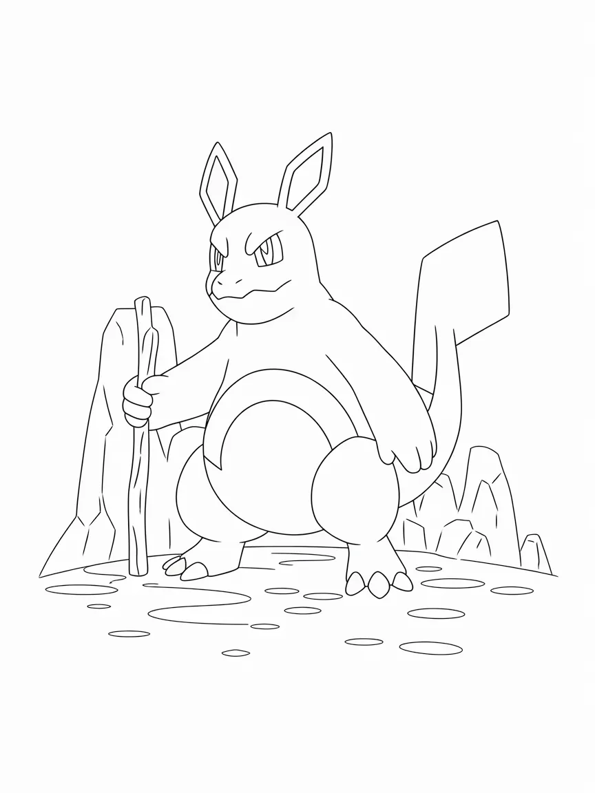 Lucario coloring pages - 2012 | ColoringPagesDesign