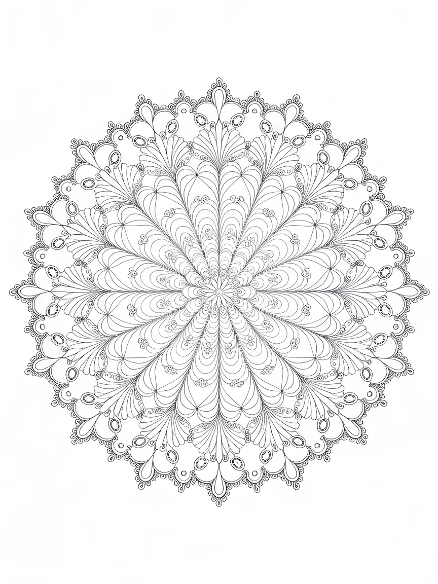 Mandala coloring pages - 362 | ColoringPagesDesign