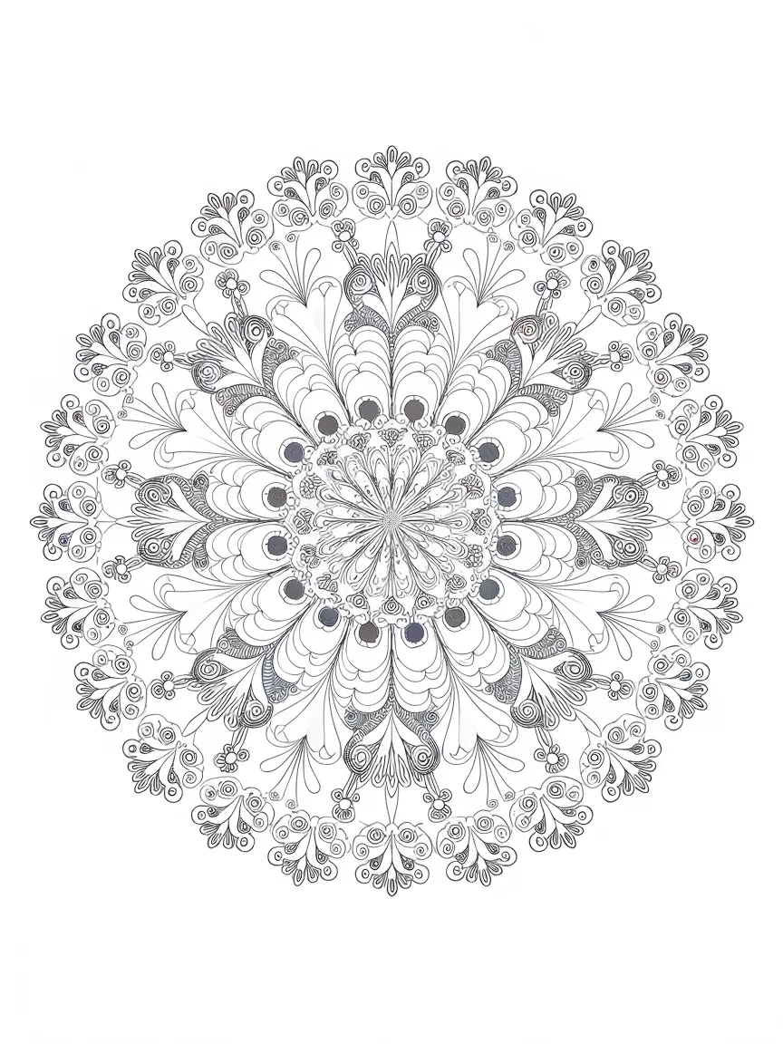 Mandala coloring pages - 363 | ColoringPagesDesign