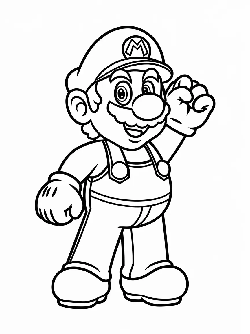 Mario coloring pages - 270 | ColoringPagesDesign