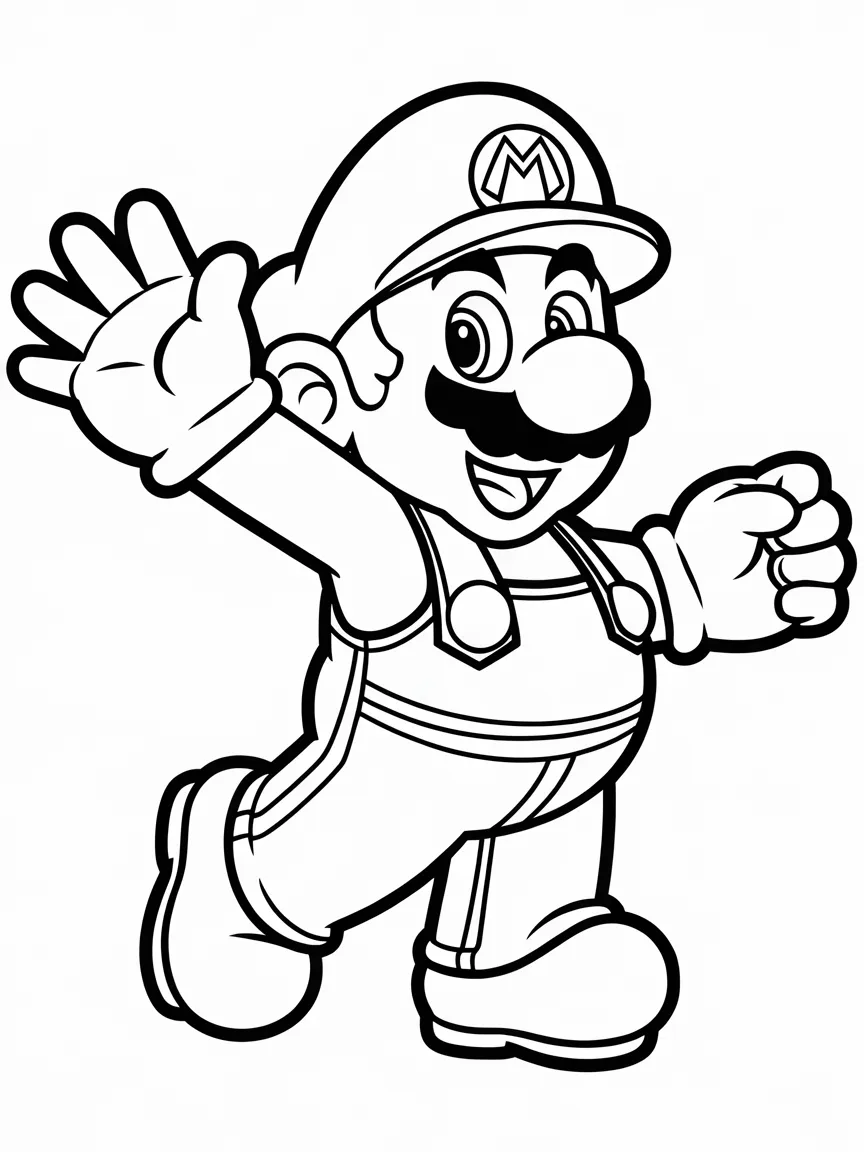 Mario coloring pages - 271 | ColoringPagesDesign