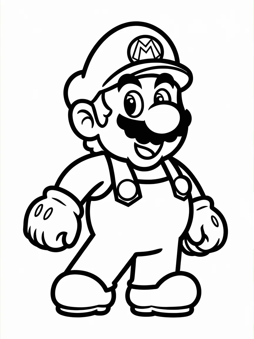 Mario coloring pages - 272 | ColoringPagesDesign