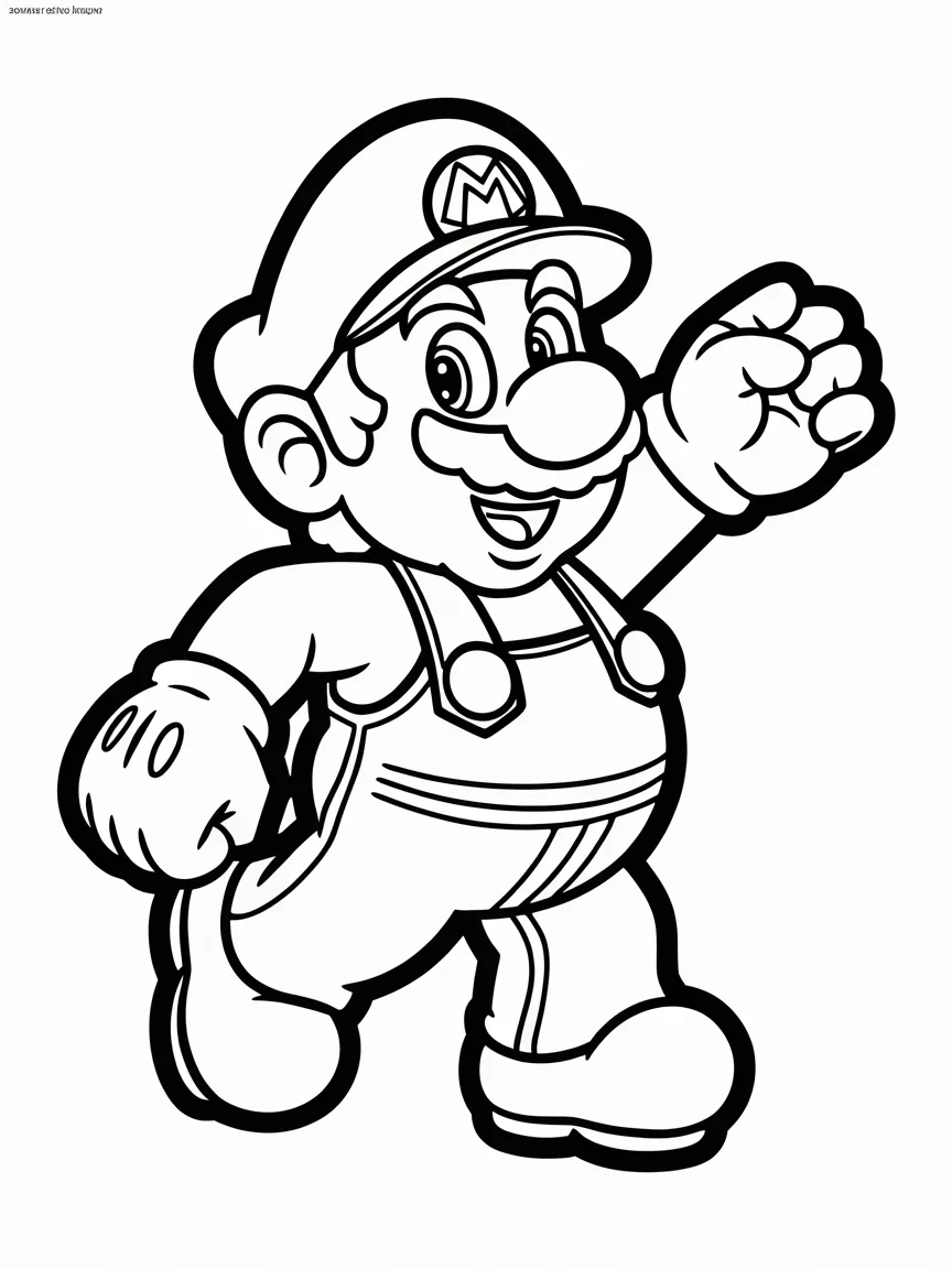 Mario coloring pages - 274 | ColoringPagesDesign