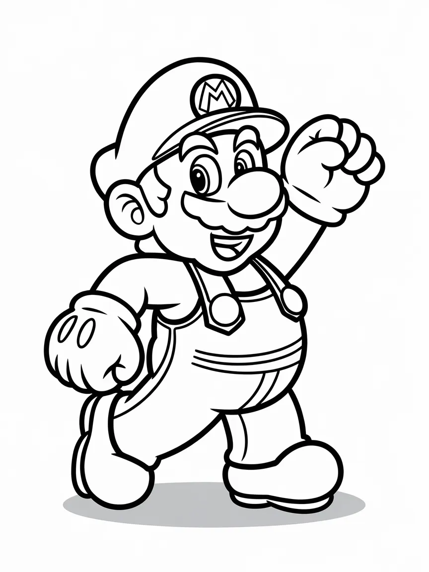 Mario coloring pages - 275 | ColoringPagesDesign