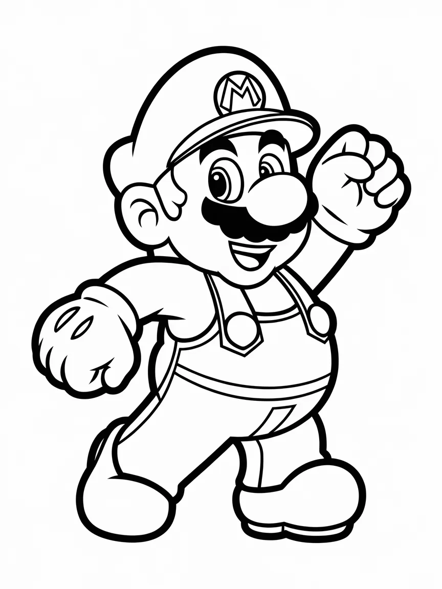 Mario coloring pages - 276 | ColoringPagesDesign