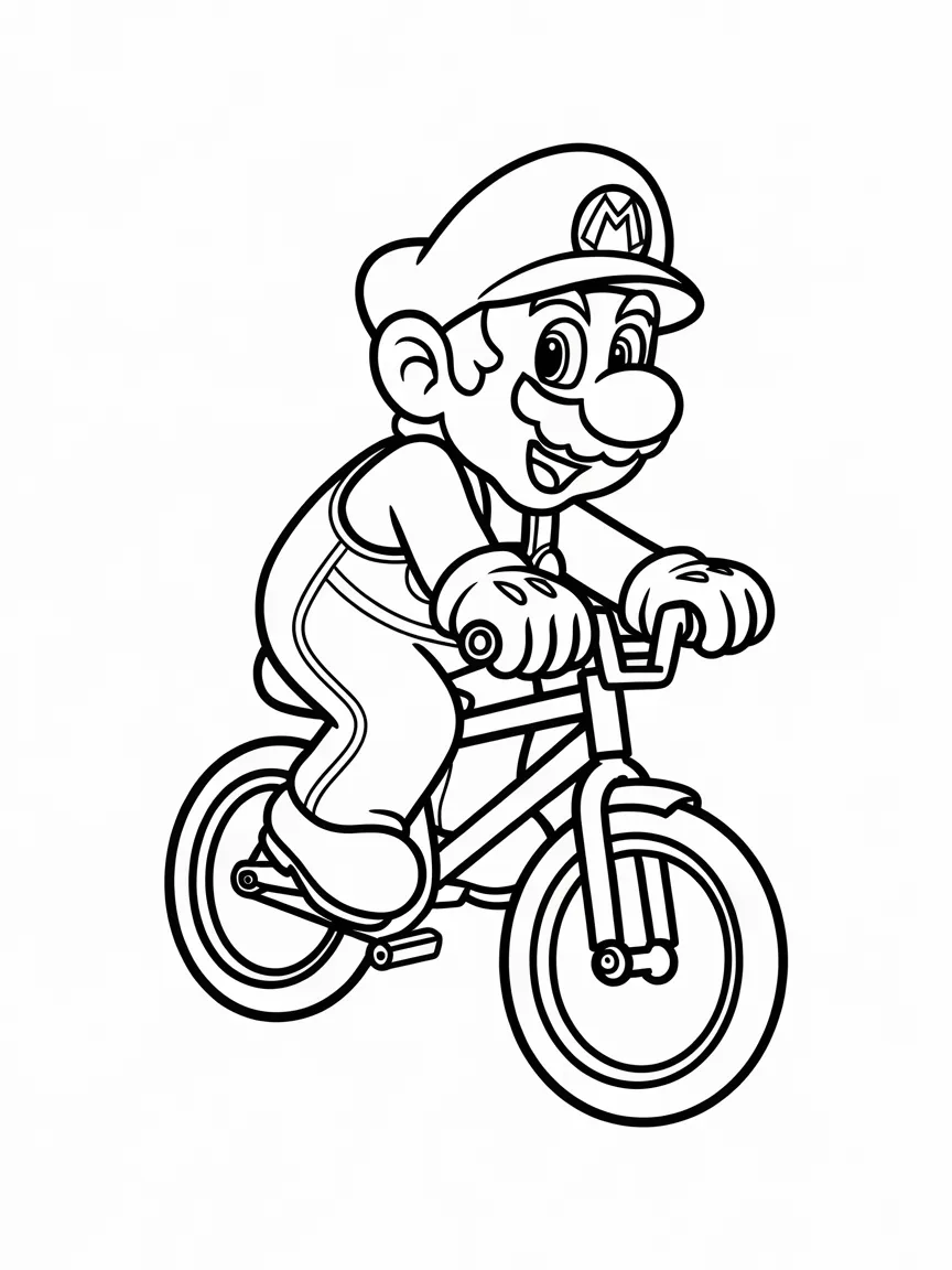 Mario coloring pages - 2217 | ColoringPagesDesign