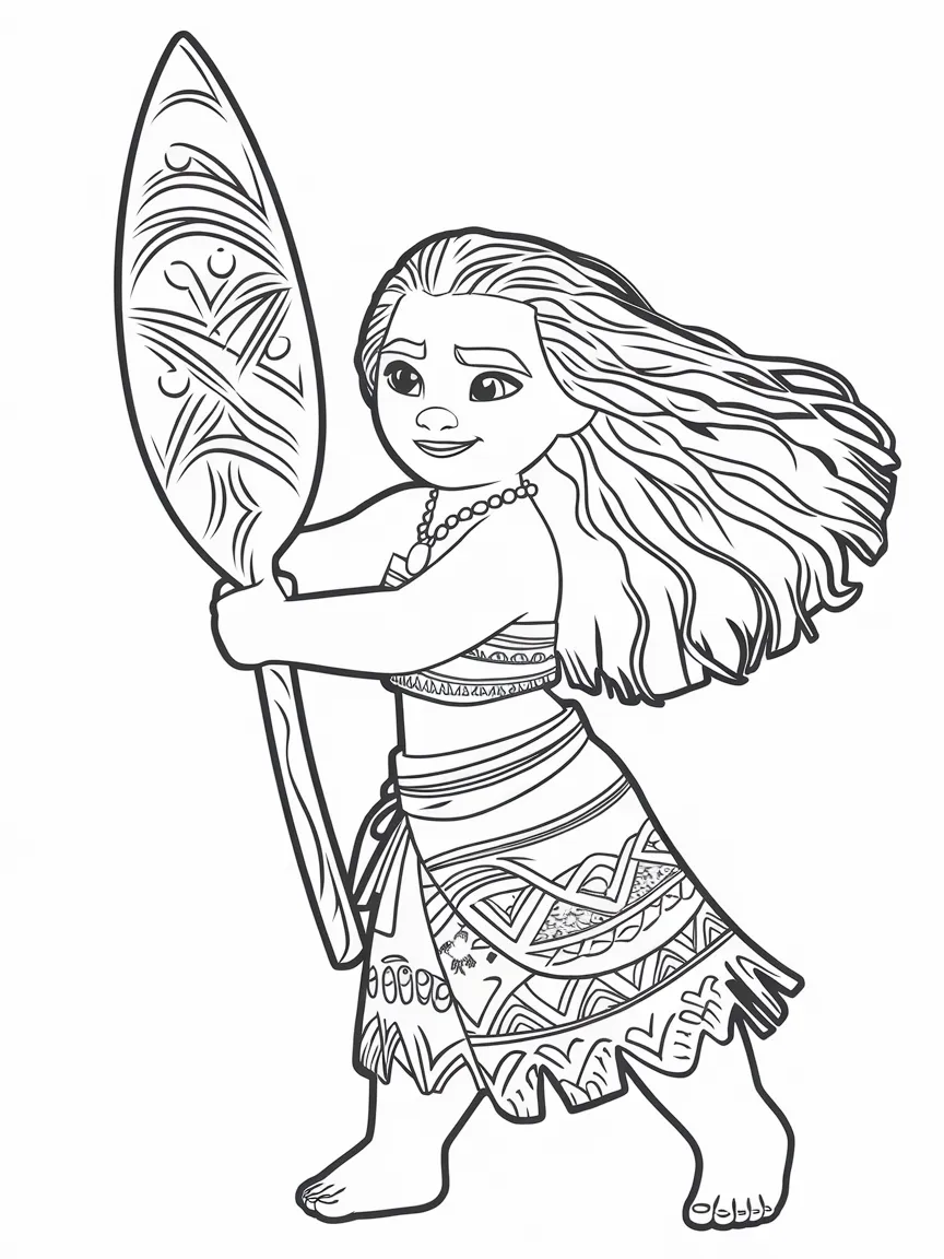 Moana coloring pages - 2319 | ColoringPagesDesign