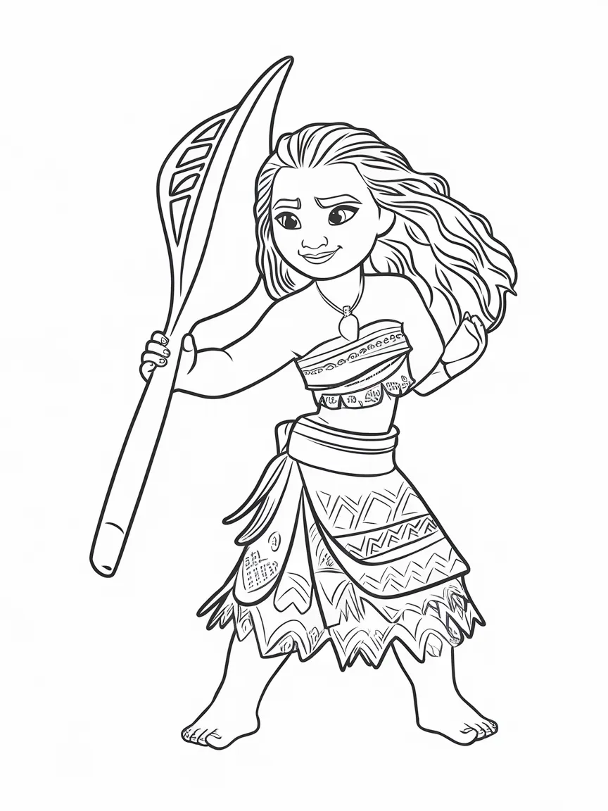 Moana coloring pages - 2320 | ColoringPagesDesign