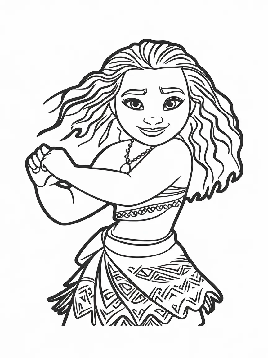 Moana coloring pages - 2322 | ColoringPagesDesign