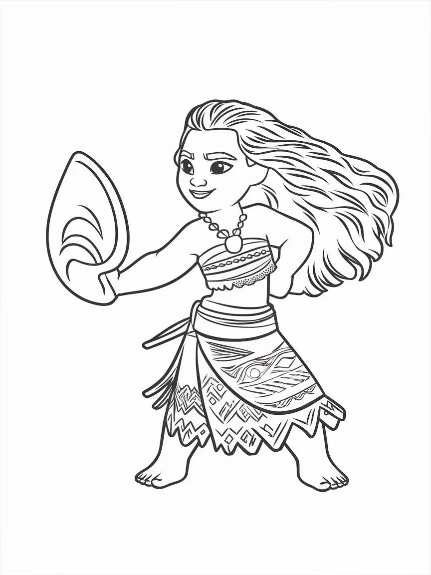 Moana coloring pages - 2327 | ColoringPagesDesign