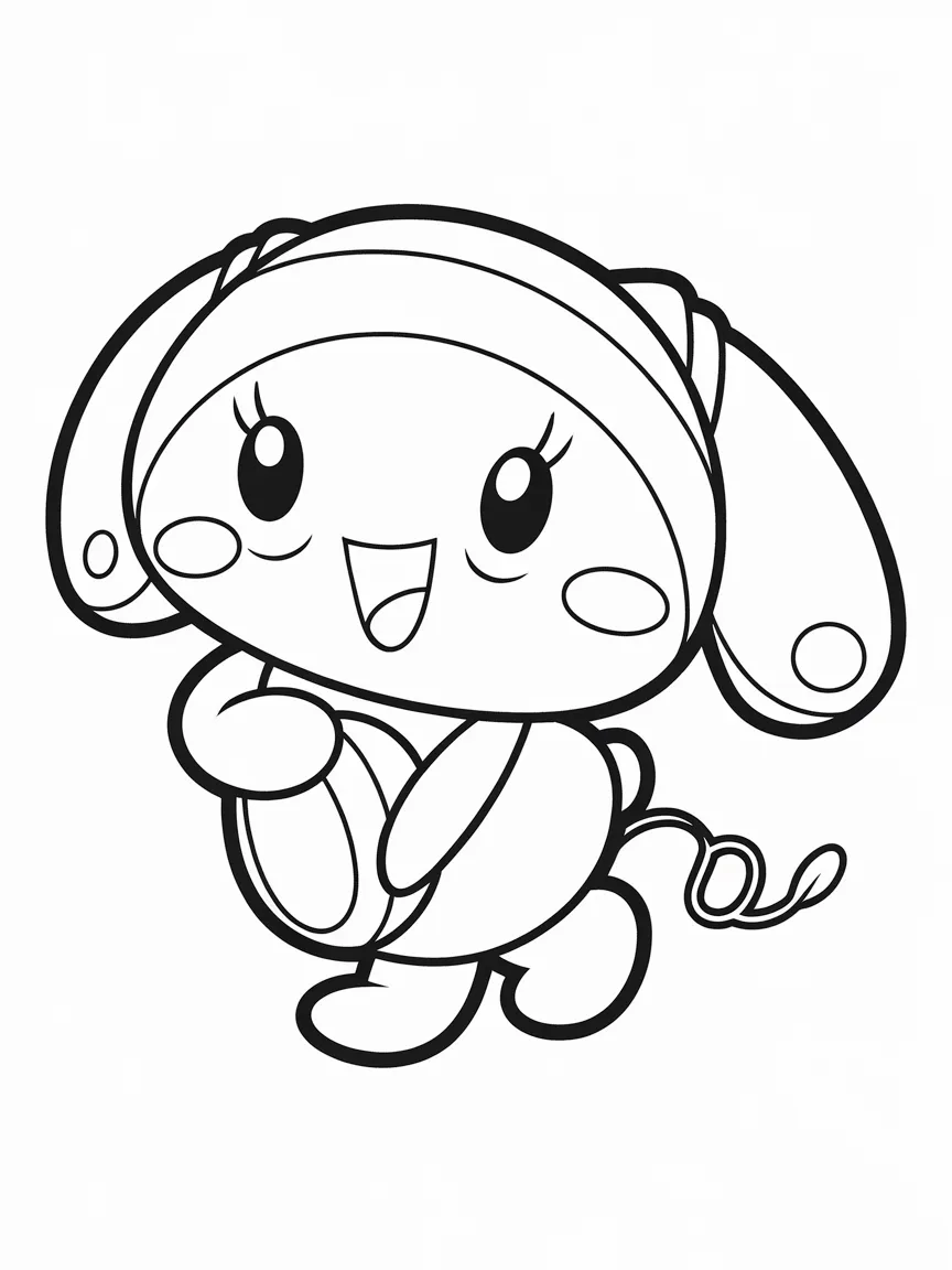 My melody coloring pages - 987 | ColoringPagesDesign