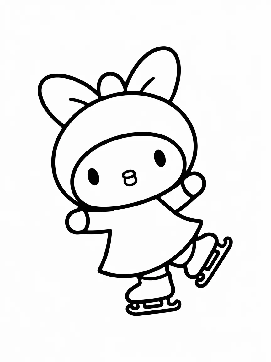 My melody coloring pages - 2559 | ColoringPagesDesign