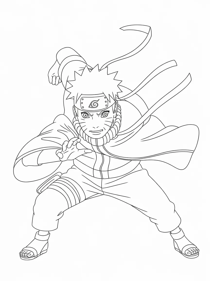 Naruto coloring pages - 1705 | ColoringPagesDesign