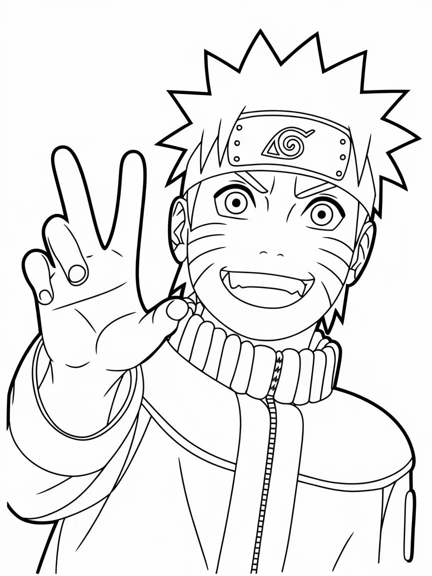 Naruto coloring pages - 1707 | ColoringPagesDesign